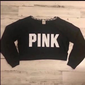 VS PINK cropped sweater